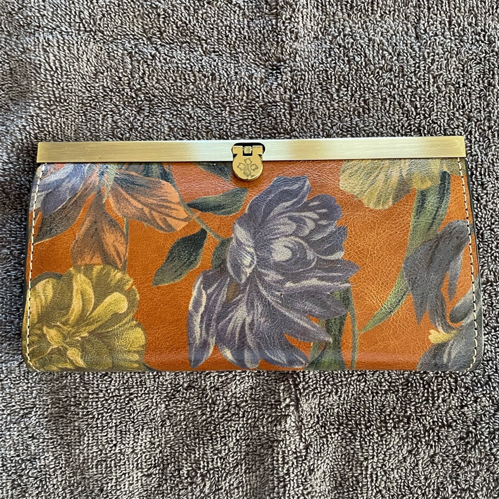 Patricia Nash Leather Floral Wallet